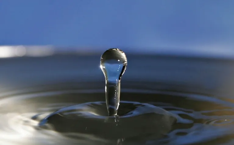 A drop of water