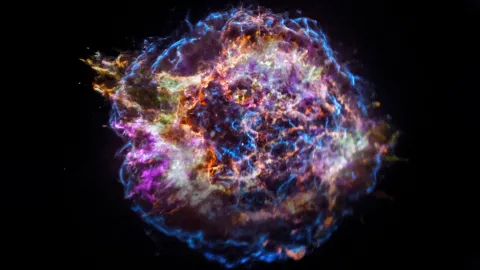 PBS Nova image of a stellar object 